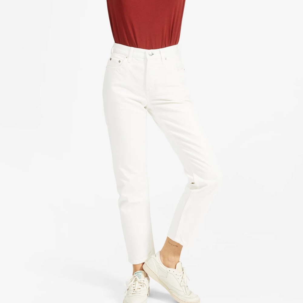 NWT Everlane 90s Cheeky Jean in Bone
